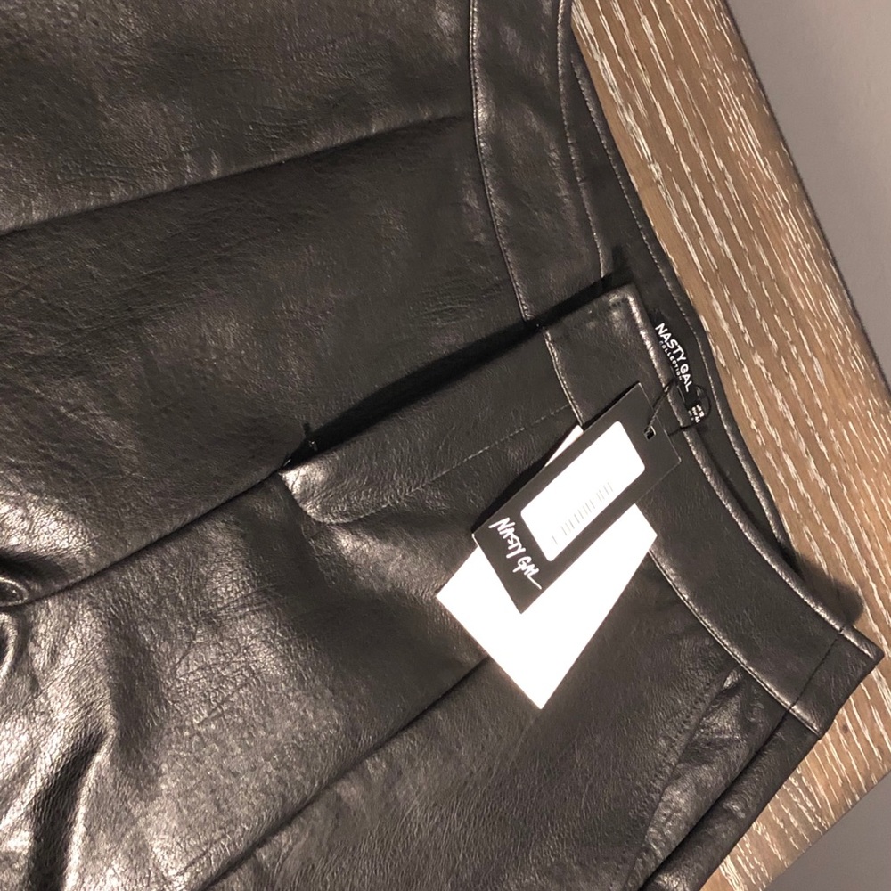 NEW WITH TAGS Faux leather pants